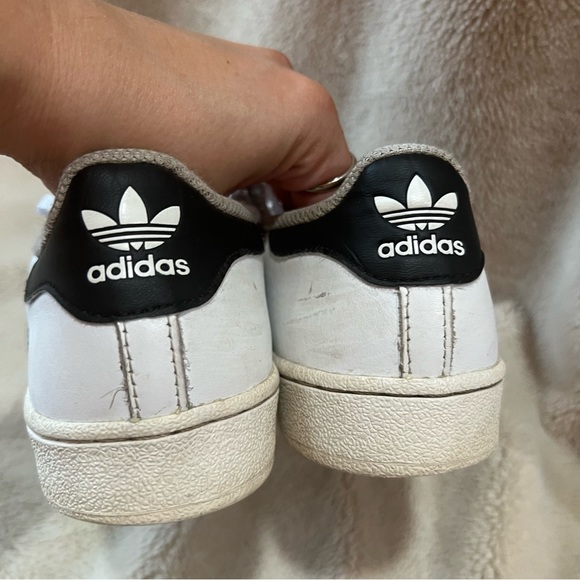 Adidas Superstar Classic Shell Toe Sneakers - Picture 6 of 8